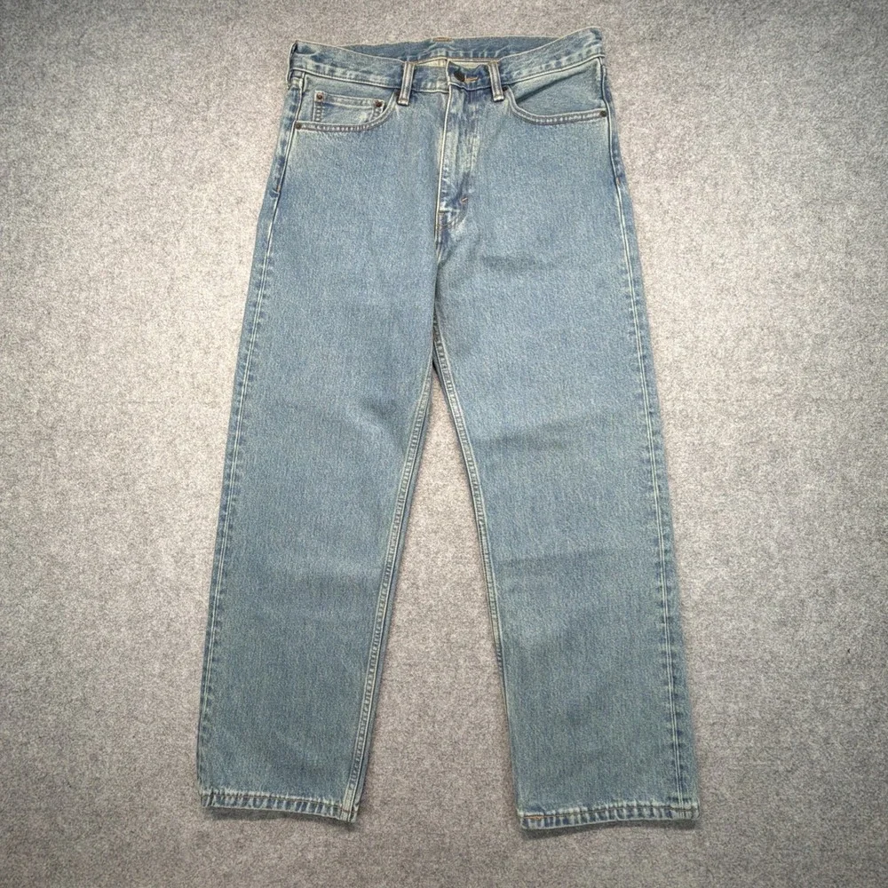 Levi'S Skate Baggy Jeans 34x32 Big E Denim Skateboarding Tough